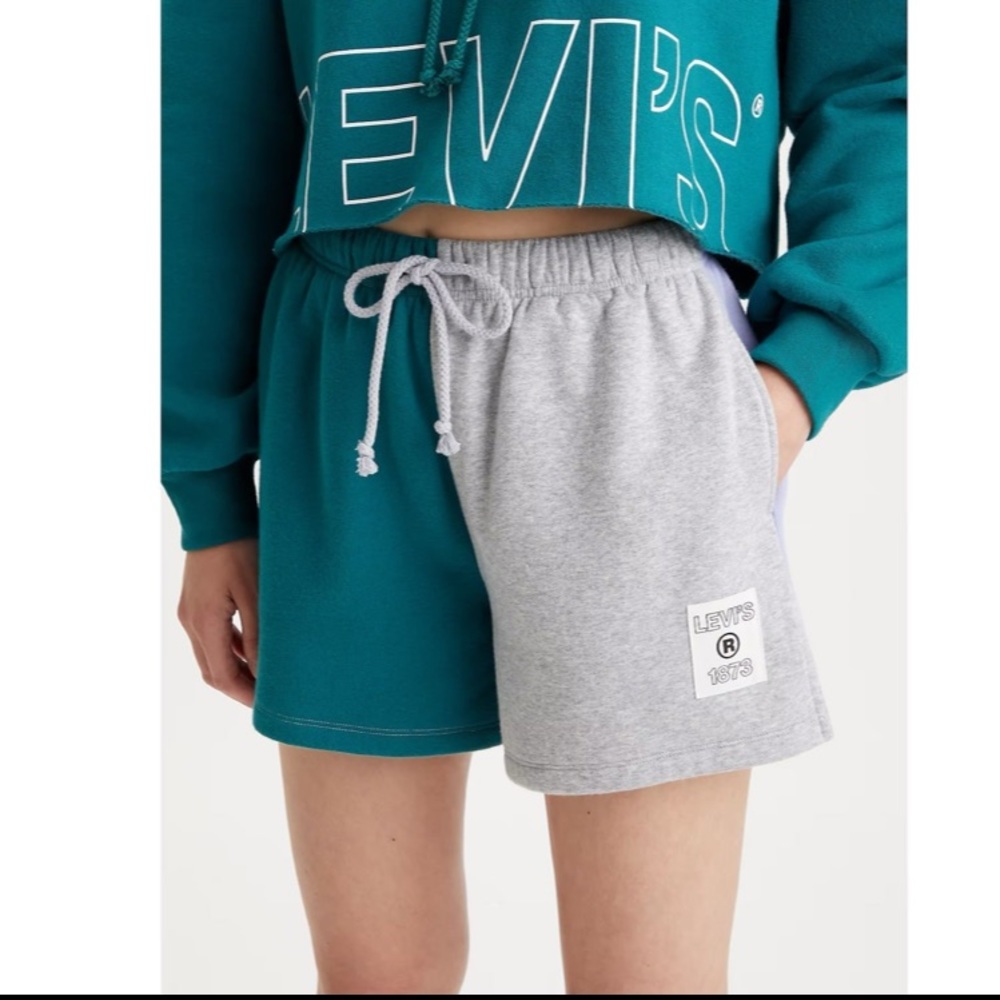 LEVIS GRAPHIC COURT WOMEN'S SWEATSHORTS NWT XS